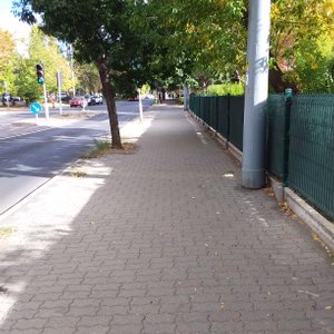 Gyalogút nem megfelelt